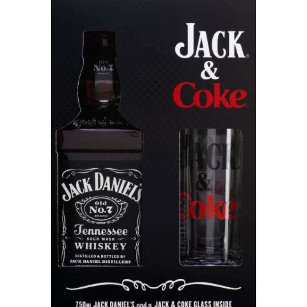 Jack Daniel's Old No. 7 Tennessee Whiskey with Cok