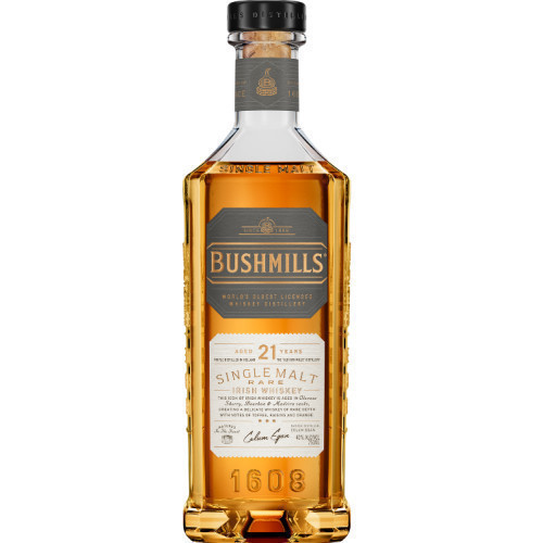 Bushmills 21 Year Old Single Malt Irish Whiskey