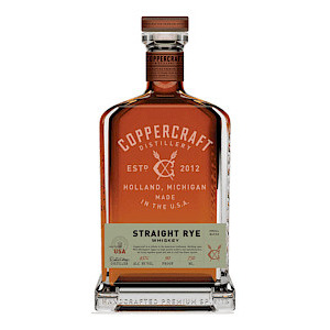 Coppercraft Straight Rye Whiskey