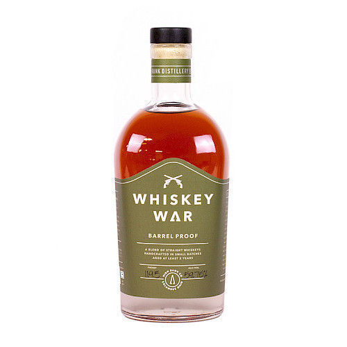 High Bank Whiskey War Barrel Proof American Blend Whiskey