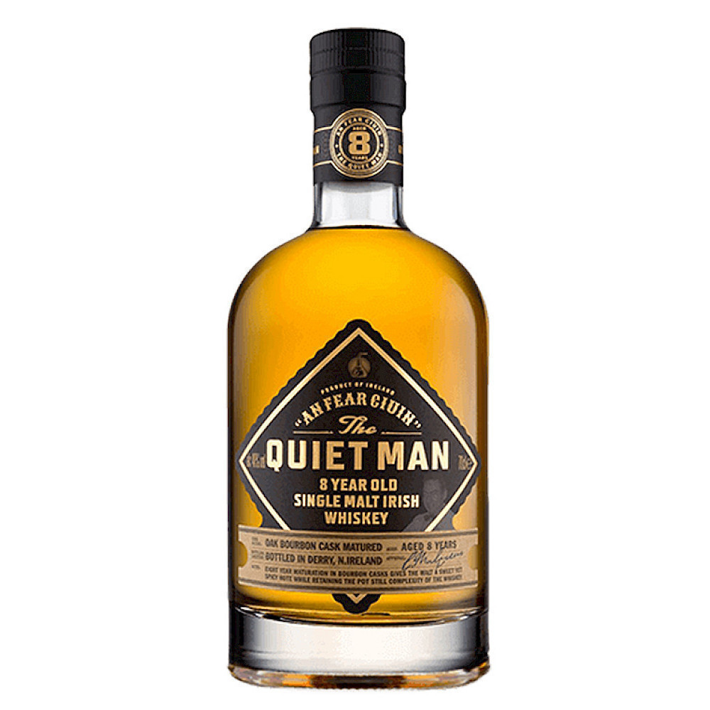 The Quiet Man 8 Year Old Single Malt Irish Whiskey