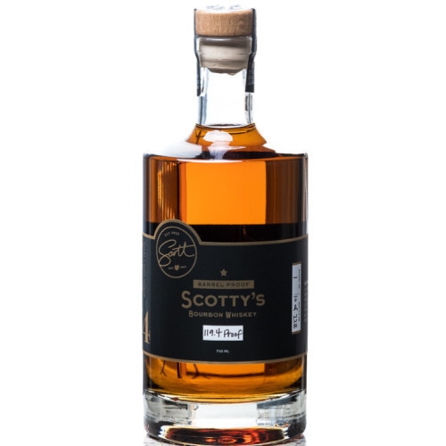 Scottys Barrel Proof Bourbon Whiskey