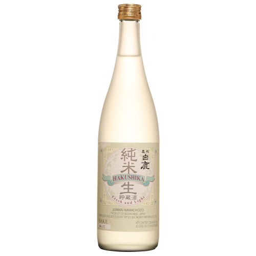 Tatsuuma Honke Brewing Hakushika Junmai Nama-chozo Sake