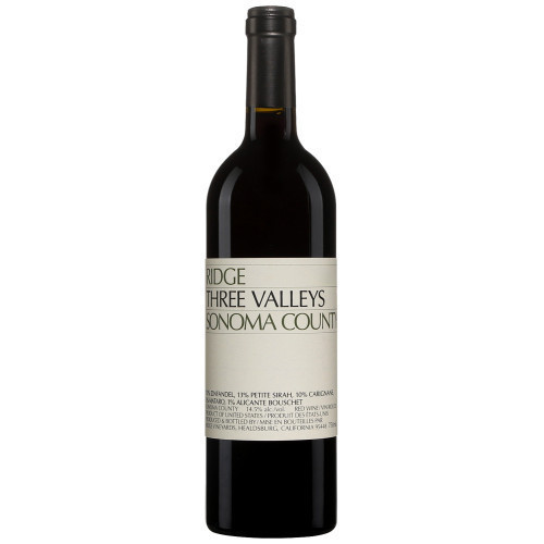Ridge Vineyards Three Valleys Red Wine