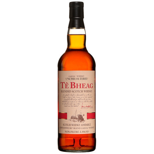 Tè Bheag Unchilfiltered Gaelic Blended Scotch Whisky