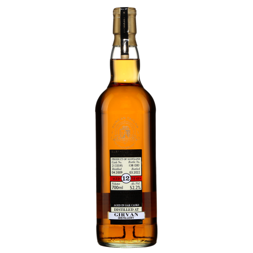 Duncan Taylor Rare Auld Girvan 2009 Single Grain Scotch Whisky