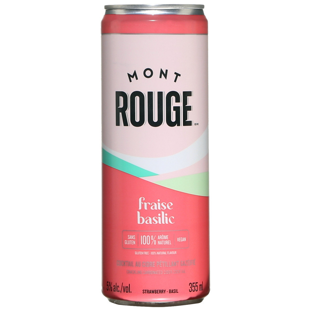 Mont-Rouge Fraise Basilic