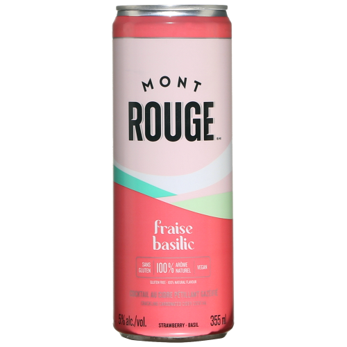 Mont-Rouge Fraise Basilic Cider