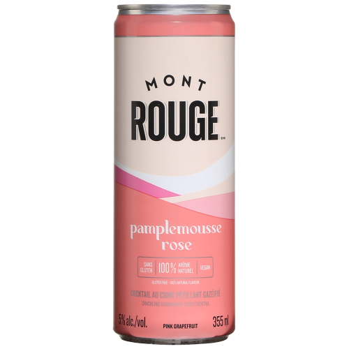 Mont-Rouge Pamplemousse Rosé Cider