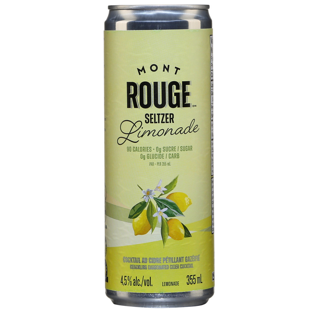 Mont-Rouge Seltzer Limonade