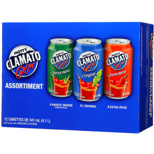 Mott's Clamato Caesar Saveurs Assorties