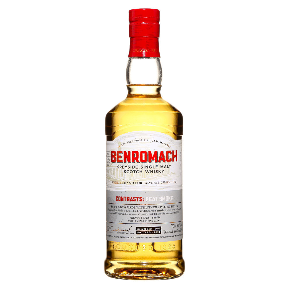 Benromach Peat Smoke Speyside Scotch Single Malt