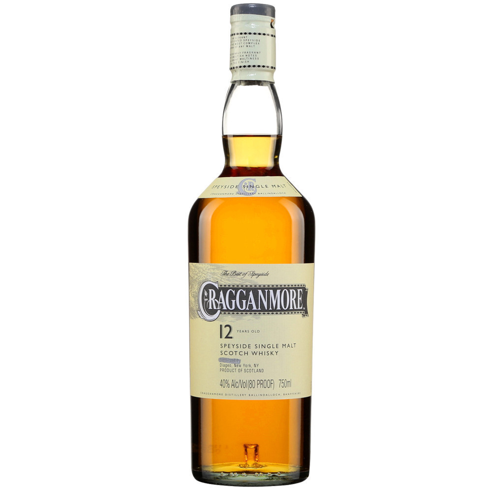 Cragganmore 12 Years Speyside Scotch Single Malt