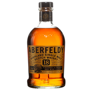 Aberfeldy 18 Years Finished In French Red Wine Casks Single Malt