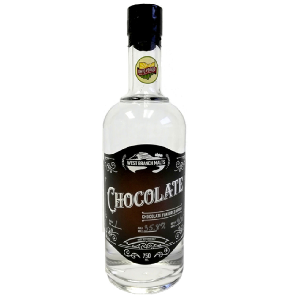 West Branch Malts Chocolate Vodka