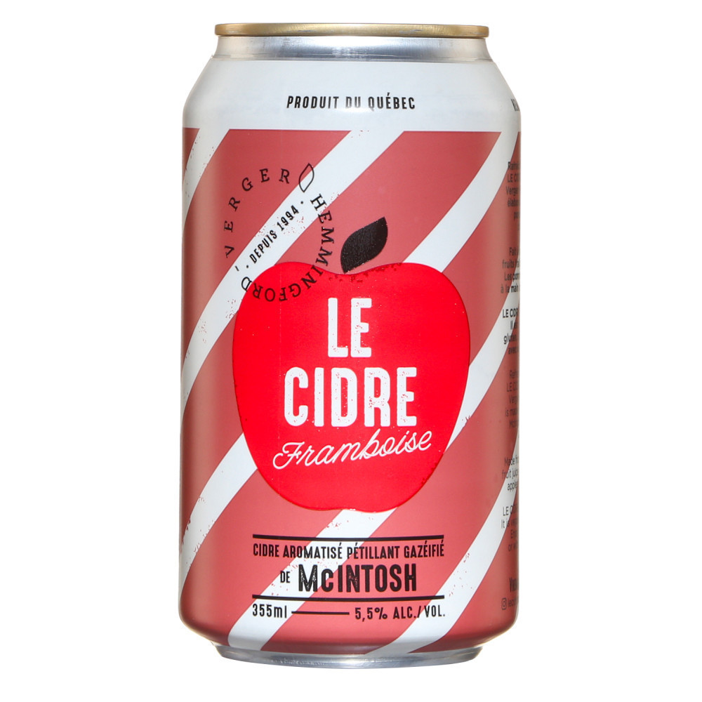 LE CIDRE Framboise Verger Hemmingford