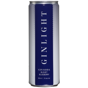 Distillerie Artist in Residence Ginlight Soda Blueberry