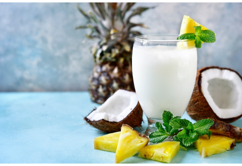 Virgin Colada Mocktail Recipe