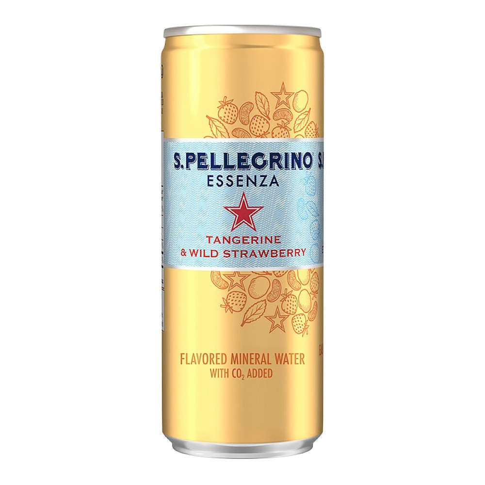 S.Pellegrino Essenza Sparkling Water Tangerine & Strawberry