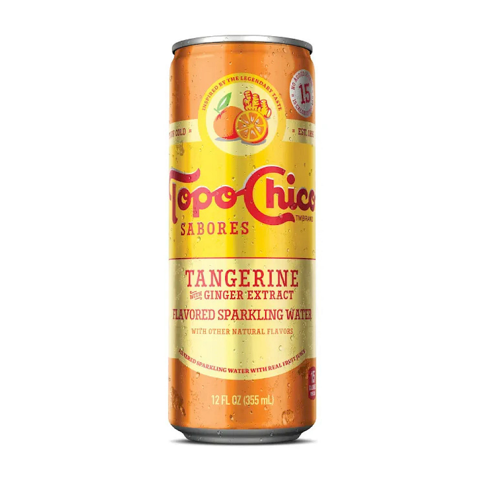 Topo Chico Sabores Tangerine with Ginger Extract