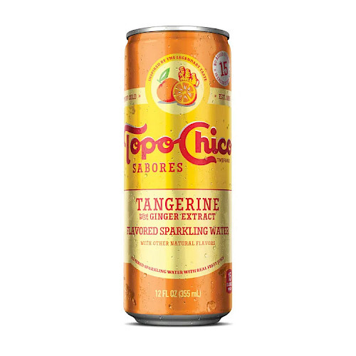 Topo Chico Tangerine with Ginger Extract Flavoured Water