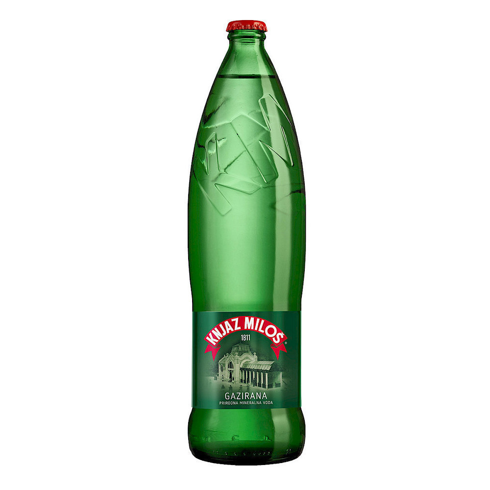 Knjaz Milos Natural Sparkling Mineral Water