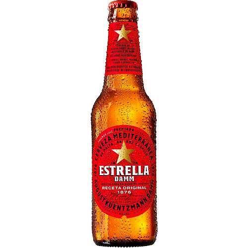 Estrella Damm Lager Beer