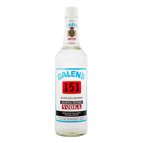 Galen's 151 Proof Vodka