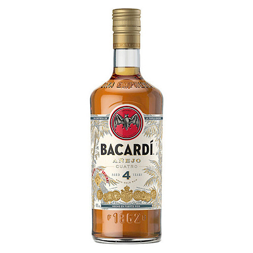 Bacardi Añejo Cuatro Dark Rum