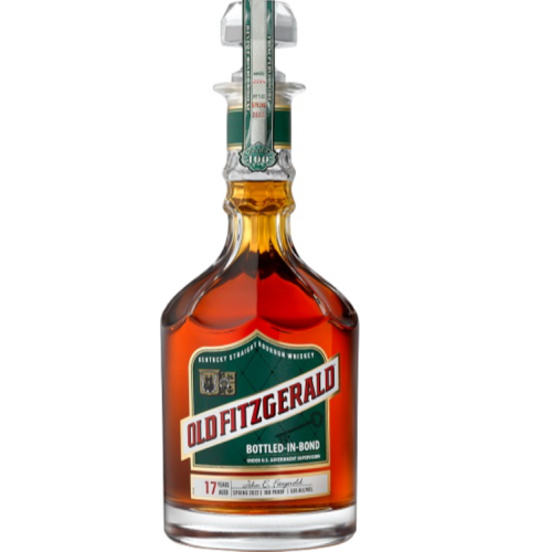 Old Fitzgerald 17 Year Old Bourbon Whiskey Decanter