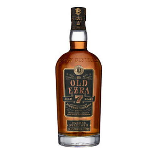 OLD EZRA 7 Year Barrel Strength Bourbon Whiskey
