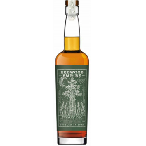 Redwood Empire Rocket Top Rye Bottled In Bond Rye Whiskey