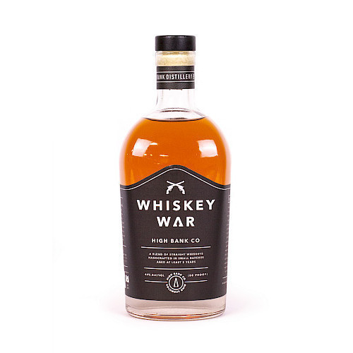 HIGH BANK WHISKEY WAR Blended Bourbon Whiskey