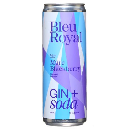 BleuRoyal Gin + Soda Mûre